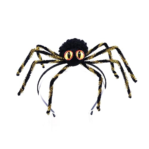 Uqezagpa Niedliches Araneid-Stirnband für Kinder, Halloween-Dekoration, Themenpartys, dunkles Araneid-Stirnband, Kostümzubehör, Haarschmuck Uqezagpa Niedliches Araneid-Stirnband für Kinder, Halloween-Dekoration, Themenpartys, dunkles Araneid-Stirnband, Kostümzubehör, Haarschmuck von Uqezagpa
