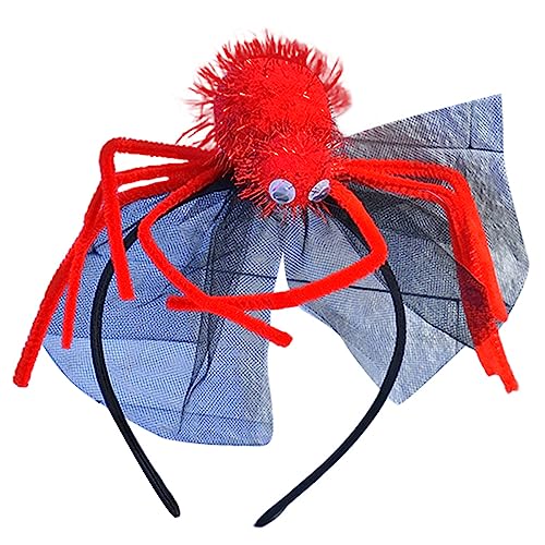Uqezagpa Niedliches Araneid Stirnband mit Schleier Cosplay Zubehör Kopfschmuck Cartoon mit Beinen Jungen Mädchen Halloween Kostüm Uqezagpa Niedliches Araneid Stirnband mit Schleier Cosplay Zubehör Kopfschmuck Cartoon mit Beinen Jungen Mädchen Halloween Kostüm von Uqezagpa