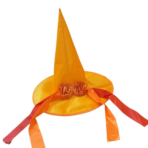 Uqezagpa Stilvoller Halloween-Hexenhut, Kostüm, Zubehör, unverzichtbar für Horror-Cosplay-Themenversammlungen und Fotoautomaten, leichter Partyhut Uqezagpa Stilvoller Halloween-Hexenhut, Kostüm, Zubehör, unverzichtbar für Horror-Cosplay-Themenversammlungen und Fotoautomaten, leichter Partyhut von Uqezagpa