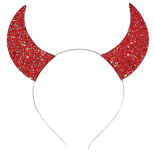 Uqezagpa Weicher Teufel, cooles Stirnband, Horn, Haarreif für Kinder, zeigt Rollenspiele, Tierhaarbänder, Cartoon-Kostüm, Halloween, Teufelshörner Uqezagpa Weicher Teufel, cooles Stirnband, Horn, Haarreif für Kinder, zeigt Rollenspiele, Tierhaarbänder, Cartoon-Kostüm, Halloween, Teufelshörner von Uqezagpa