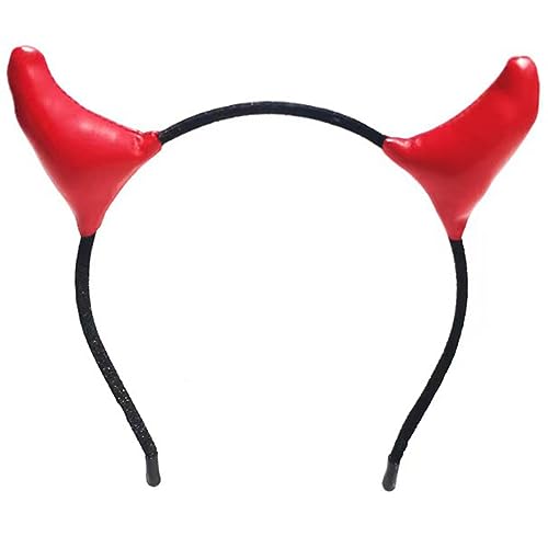 Uqezagpa Weicher Teufel, cooles Stirnband, Horn, Haarreif für Kinder, zeigt Rollenspiele, Tierhaarbänder, Cartoon-Kostüm, Halloween, Teufelshörner Uqezagpa Weicher Teufel, cooles Stirnband, Horn, Haarreif für Kinder, zeigt Rollenspiele, Tierhaarbänder, Cartoon-Kostüm, Halloween, Teufelshörner von Uqezagpa