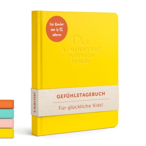 6-Minuten Gefühlstagebuch Kinder 6-12 Jahre - Tagebuch Mädchen & Jungs - Tagebuch Kinder zum Gefühle verstehen, Selbstbewusstsein & Achtsamkeit aufbauen – Schulstart Geschenk 6-Minuten Gefühlstagebuch Kinder 6-12 Jahre - Tagebuch Mädchen & Jungs - Tagebuch Kinder zum Gefühle verstehen, Selbstbewusstsein & Achtsamkeit aufbauen – Schulstart Geschenk von UrBestSelf