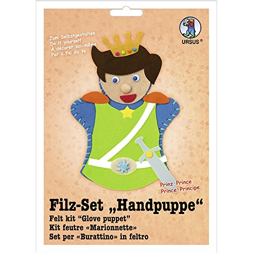 Filz-Set "Handpuppe" Prinz Filz-Set "Handpuppe" Prinz von Ursus