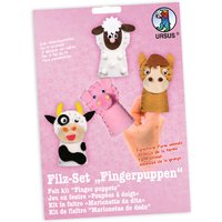 Fingerpuppen Bastelset "Farmtiere" von Ursus