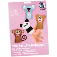 Fingerpuppen Bastelset "Zootiere" von Ursus