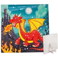 Moosgummi-Mosaik Bastelset "Drache", 25cm x 25cm von Ursus