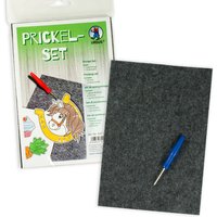 Prickel-Set, Filzunterlage mit Prickelnadel von Ursus