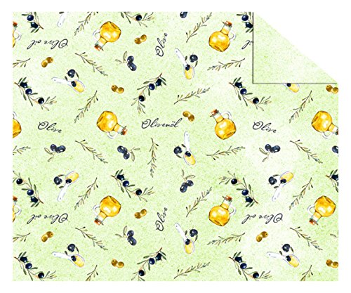 Ursus 11584602 - Fotokarton, Mediterran, DIN A4, 300 g/qm, 10 Blatt, beidseitig bedruckt, Vorder- und Rückseite in verschiedenen Motiven, aus Frischzellulose, Motiv 2, ideal für kreatives Basteln von Ursus