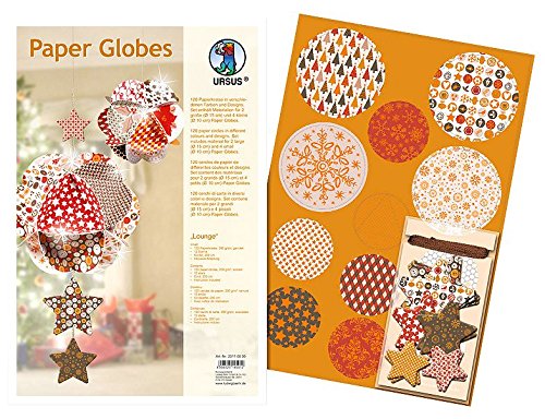 Ursus 23110099 - Designkreise Paper Globes Lounge von Ursus