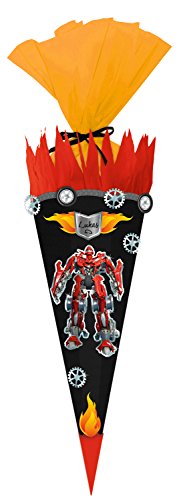 Ursus 9870006 - Schultüte Bastelset Easy Line Transformer, sechseckig, Höhe ca. 68 cm, Duchmesser ca. 20 cm, diverse Stanzteile, teilweise beglittert, inklusive Bastelanleitung Ursus 9870006 - Schultüte Bastelset Easy Line Transformer, sechseckig, Höhe ca. 68 cm, Duchmesser ca. 20 cm, diverse Stanzteile, teilweise beglittert, inklusive Bastelanleitung von Ursus