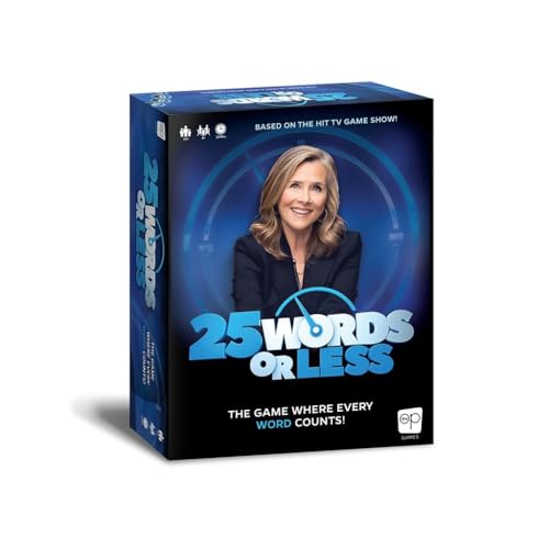 25 Words or Less | Fast-Paced Word Game | Friends & Family Board Game | Based on Popular TV Game Show with Meredith Vieira | The Game Where Every Word Counts von USAopoly