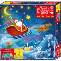 Erstes Puzzle & Buch: Der Weihnachtsmann von Usborne Publishing