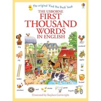 First Thousand Words in English von Usborne Publishing