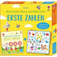 Mein buntes Memo und Bilderlotto: Erste Zahlen von Usborne Publishing