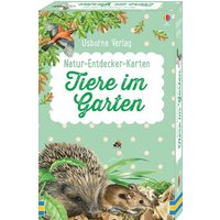 Natur-Entdecker-Karten: Tiere im Garten von Usborne Publishing