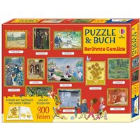 Puzzle & Buch: Berühmte Gemälde von Usborne Publishing