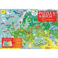 Puzzle & Buch: Europa von Usborne Publishing