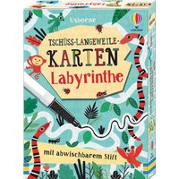 Tschüss-Langeweile-Karten: Labyrinthe von Usborne Publishing