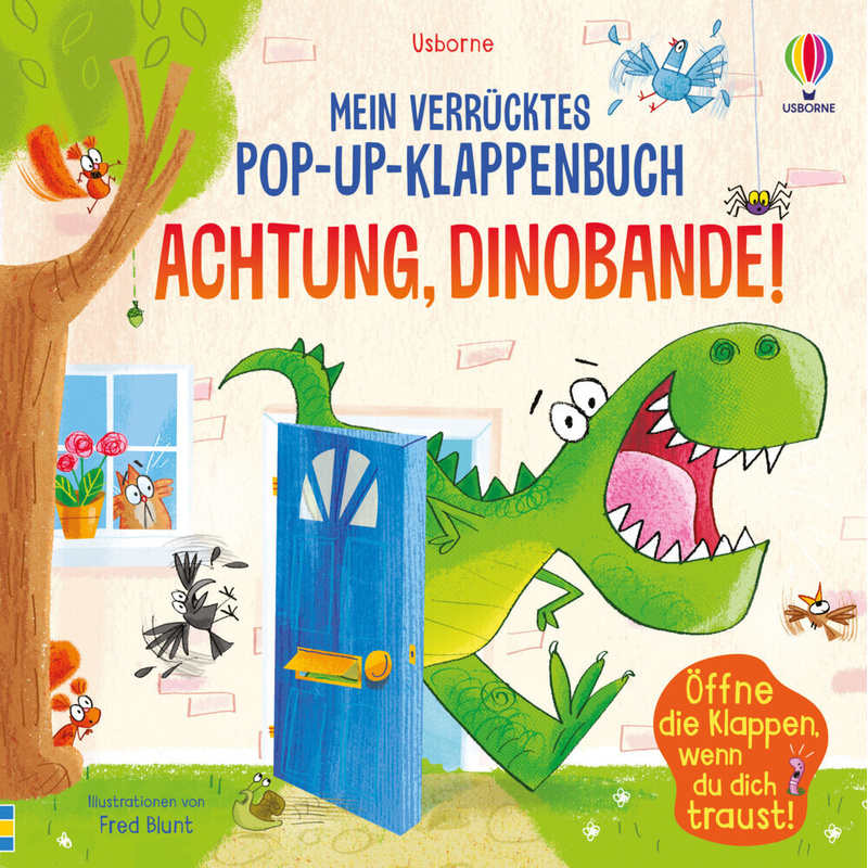 Mein verrücktes Pop-up-Klappenbuch: Achtung, Dinobande! von Usborne Verlag