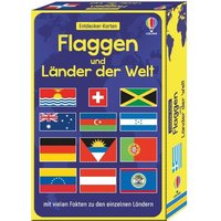 Entdecker-Karten: Flaggen und Länder der Welt von Usborne