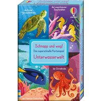 Schnapp und weg! Das superschnelle Kartenspiel: Unterwasserwelt von Usborne