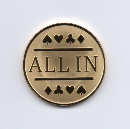 All in Poker Chip/Gold Clad Karte Displayschutzfolie Bounty Chip etc.. von Usnyabni