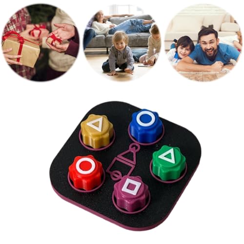 Usper Gonggi Korean Game, Gongi Spiel, Gonggi Stones Gonggi Jack Stone Catching Game,Traditional Korean Games Hand Eye Coordination Training Spielzeug (B 1PCS) von Usper