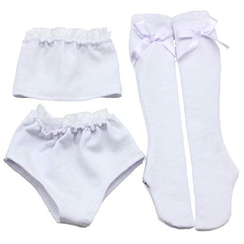 Uteruik BJD Puppenröhre Höschen, Strumpf-Kleidung für 1/3 60 cm SD-Puppe, legere Outfits, Kostümzubehör, 1 Set (#C) von Uteruik