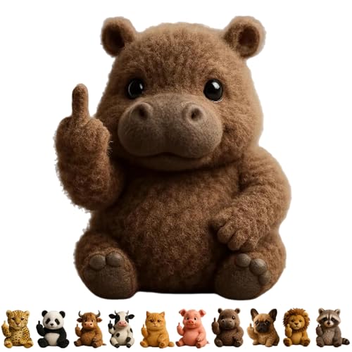 Uuxkgu Middle Finger Plush Animals,lustiger Mittelfinger-plüschhund,niedlicher Lustiger Mittelfinger-plüschhun,Cute Middle Finger Plush Highland Cow,Stress Relief Decor Gift,for Home Office Desk-C Uuxkgu Middle Finger Plush Animals,lustiger Mittelfinger-plüschhund,niedlicher Lustiger Mittelfinger-plüschhun,Cute Middle Finger Plush Highland Cow,Stress Relief Decor Gift,for Home Office Desk-C von Uuxkgu