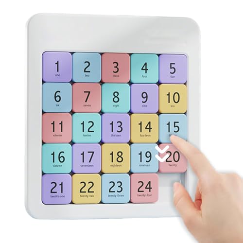 Zahlen-schiebespiel - Handgehaltenes Knobelspiel ,Zahlen Schiebepuzzle,schiebepuzzle | Schiebespiel,Für Trainieren Der Intelligenz Und Zur Entwicklung des Gehirns-A Zahlen-schiebespiel - Handgehaltenes Knobelspiel ,Zahlen Schiebepuzzle,schiebepuzzle | Schiebespiel,Für Trainieren Der Intelligenz Und Zur Entwicklung des Gehirns-A von Uuxkgu