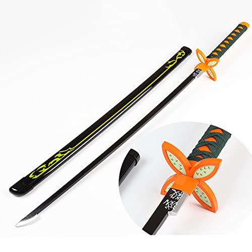 Uvency 41 Zoll Samurai-Schwert Aus Holz Für Slayer Kochou Shinobu Katana Katana Schwert Requisite Weihnachten Geburtstage Geschenke Von Männern Frauen Halloween Requisiten Waffen Cosplay Schwert/Bla von Uvency