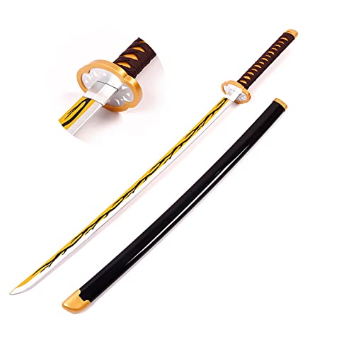 Uvency Anime Cosplay Katana Mit Scheide, Anime Ninja Schwert Spielzeug, Slayer Blade Ein Geschenk Für Anime-Liebhaber, Für Halloween-Party-Zubehör/C/104Cm von Uvency