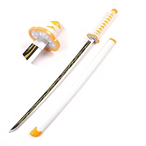 Uvency Anime Cosplay Katana Mit Scheide, Anime Ninja Schwert Spielzeug, Slayer Blade Ein Geschenk Für Anime-Liebhaber, Für Halloween-Party-Zubehör/D/104Cm von Uvency