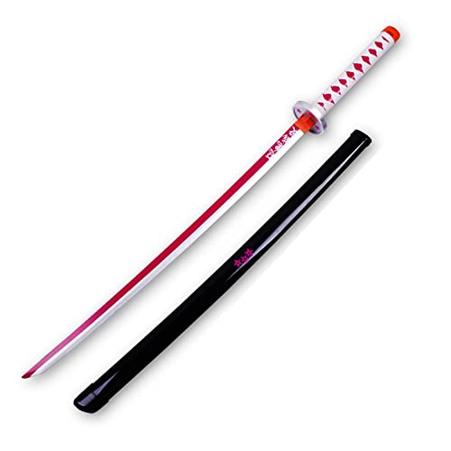 Uvency Samurai-Schwert Japanisches Katana-Waffenspielzeug, Dämonentöter-Klinge Für Ninja-Soldaten-Krieger-Kostüm-Kampfspiel-Halloween-Cosplay/L/M von Uvency