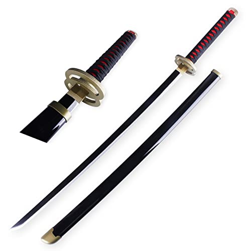 Uvency Slayer Schwert Holz Handgefertigtes Katana Shinazugawa Genya Cosplay Samurai Schwert Spielzeug Abs Schwertscheide Holzschwert Für Anime-Liebhaber Spielzeug Für Jugendliche Und Kinder 41 von Uvency