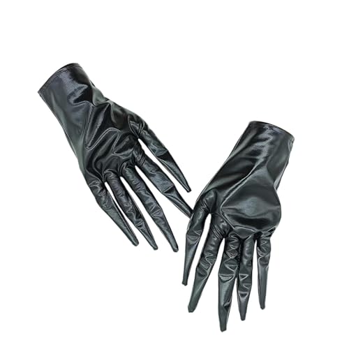 UxicRuya Cosplay-Handschuhe, Kurze Handschuhe für Nachtclub-Tanzbekleidung, Cosplay-Damen von UxicRuya