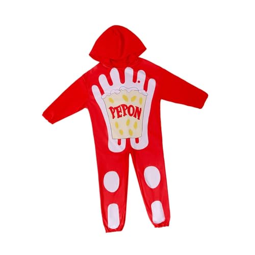 UxicRuya Kinderkostüm Halloween Soft Cosplay Leichte Kostümkosten für Themenfotagpartyzubehör, M von UxicRuya