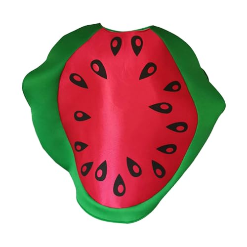 UxicRuya Wassermelonenkostüm, süßes Schlupf-Halloweenkostüm für Rollenspiele von UxicRuya