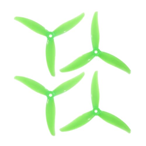 Uxsjakjsd 4 Stück MCK 3-Blatt PC Propeller 5,1 2CW+2CCW Drohnenpropeller für FPV Freestyle Juicy Sbang Drohnen DIY Teile C Uxsjakjsd 4 Stück MCK 3-Blatt PC Propeller 5,1 2CW+2CCW Drohnenpropeller für FPV Freestyle Juicy Sbang Drohnen DIY Teile C von Uxsjakjsd