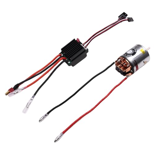 Uxsjakjsd 540 Bürstenmotor Wasserdichter ESC 320A Geschwindigkeitsregler-Kombinationssatz für 1/10 RC Car Crawler für Axial SCX10 12T Uxsjakjsd 540 Bürstenmotor Wasserdichter ESC 320A Geschwindigkeitsregler-Kombinationssatz für 1/10 RC Car Crawler für Axial SCX10 12T von Uxsjakjsd