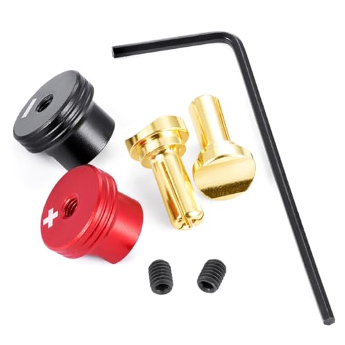 Uxsjakjsd Metallstecker Geeignet für RC-Autos Bananenstecker RC-Lipo-Batterieanschluss 4,0 mm Uxsjakjsd Metallstecker Geeignet für RC-Autos Bananenstecker RC-Lipo-Batterieanschluss 4,0 mm von Uxsjakjsd