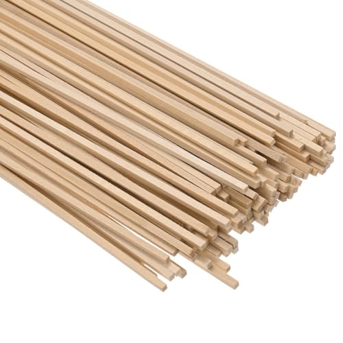 Uxsjakjsd Vierkantdübelstangen Aus, 1/8 X 12 Unbehandelte Vierkantdübelstangen Aus, Vierkantdübelstangen Aus Hartholz, 50er-Packung Uxsjakjsd Vierkantdübelstangen Aus, 1/8 X 12 Unbehandelte Vierkantdübelstangen Aus, Vierkantdübelstangen Aus Hartholz, 50er-Packung von Uxsjakjsd