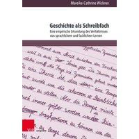 Geschichte als Schreibfach von V&R Unipress