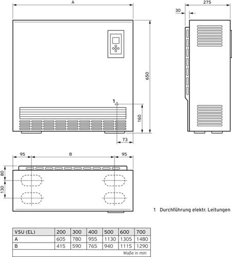 Vaillant 10023891 Elektrospeicherheizung n.rel Weiß von VAILLANT