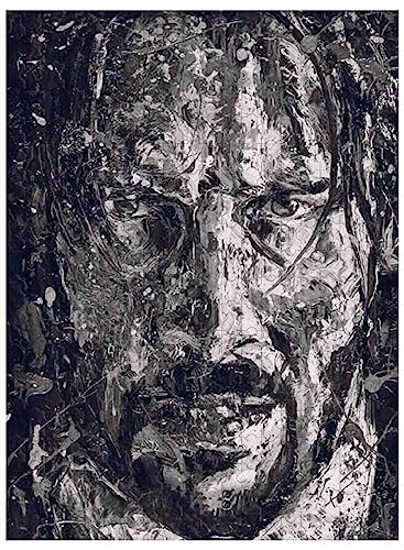 Für Erwachsene, 1000 Teile Holzpuzzle, Wanddekoration, klassisches, beliebtes Filmbild „John Wick“, Kapitel 75 x 50 cm von VAKUUM