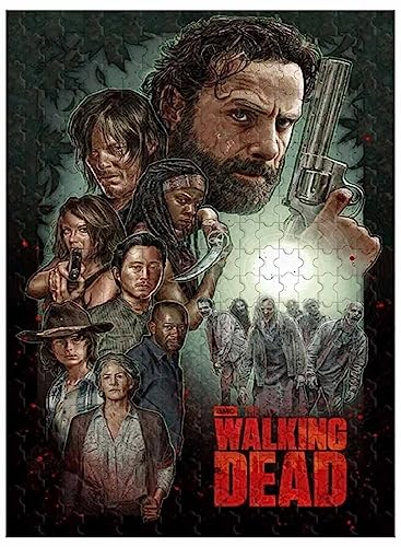 Für Erwachsene, 300 Teile Holzpuzzle, TV-Show The Walking Dead Bild 38 * 26cm von VAKUUM