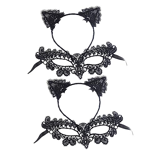 VALICLUD 1 Halloween-Ball-Maske weiße Maskerademaske Halloween-Party Maske aus venezianischer Spitze halloween costume halloween kleidung lace mask Maskerade-Maske frauen weibliche masken von VALICLUD