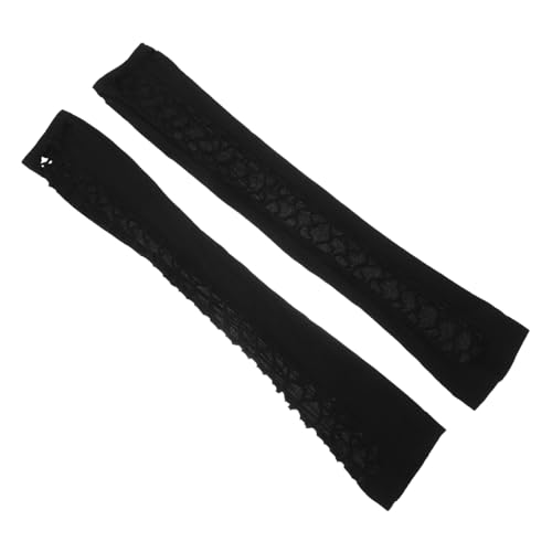 VALICLUD 1 Paar Fingerlose Lange Handschuhe Für Damen Gothic-accessoires Für Frauen Fingerlose Handschuhe Goth Armhandschuhe Arm Ärmel Kostüm Handschuhe Jahrgang Zubehör Nylon Fräulein von VALICLUD