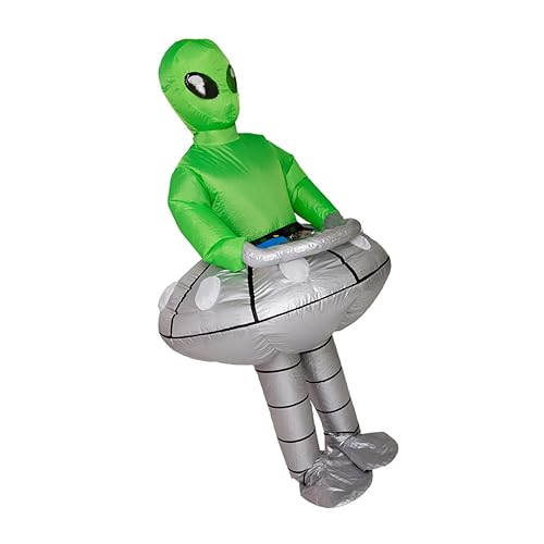 VALICLUD 1Stk außerirdischer aufblasbarer Anzug Performance Kleidung außerirdisches Performance-Outfit inflatable alien costume aufblasbar Bühnenkleidung Partykleidung von VALICLUD