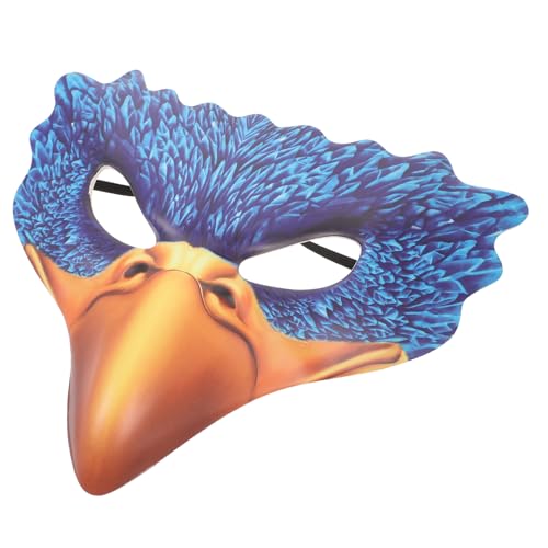 VALICLUD 1stk Vogel Maske Halloweenkostüm Vogel-gesichtsbedeckung Steampunk-vogelmasken Halloween-masken Nase Schnabel Masken Kostüm Maske Tiermasken Vogelschnabel-masken Vogelkostüm Blue von VALICLUD